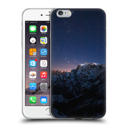 Patrik Lovrin Night Sky Stars Above Mountains Soft Gel Case for Apple iPhone 6 Plus / iPhone 6s Plus