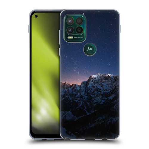 Patrik Lovrin Night Sky Stars Above Mountains Soft Gel Case for Motorola Moto G Stylus 5G 2021
