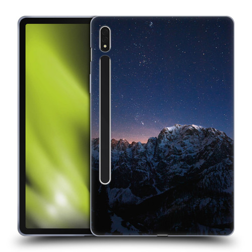 Patrik Lovrin Night Sky Stars Above Mountains Soft Gel Case for Samsung Galaxy Tab S8