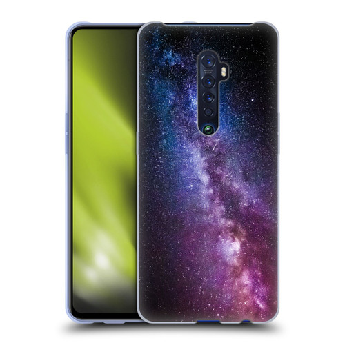 Patrik Lovrin Night Sky Milky Way Bright Colors Soft Gel Case for OPPO Reno 2
