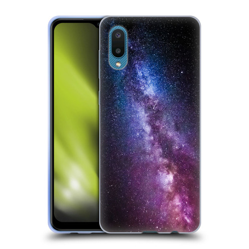 Patrik Lovrin Night Sky Milky Way Bright Colors Soft Gel Case for Samsung Galaxy A02/M02 (2021)