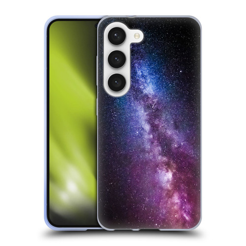 Patrik Lovrin Night Sky Milky Way Bright Colors Soft Gel Case for Samsung Galaxy S23 5G