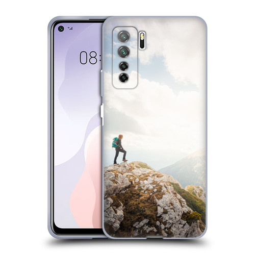 Patrik Lovrin Wanderlust Mountain Wanderer Soft Gel Case for Huawei Nova 7 SE/P40 Lite 5G