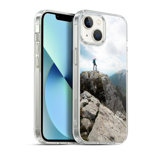 Patrik Lovrin Wanderlust Looking Over New Adventures Soft Gel Case for Apple iPhone 13