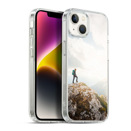 Patrik Lovrin Wanderlust Mountain Wanderer Soft Gel Case for Apple iPhone 14 Plus & MagSafe