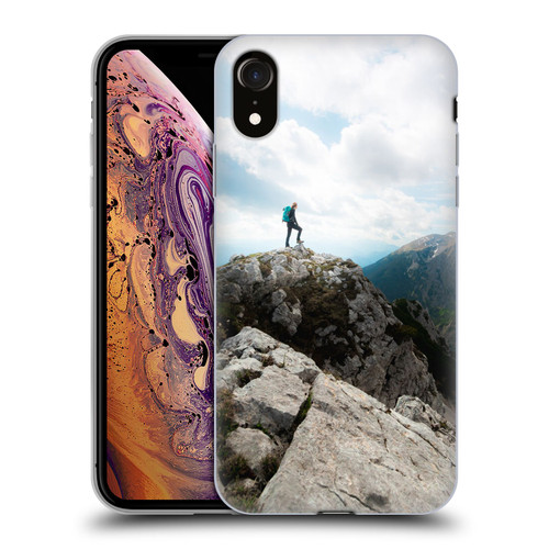 Patrik Lovrin Wanderlust Looking Over New Adventures Soft Gel Case for Apple iPhone XR