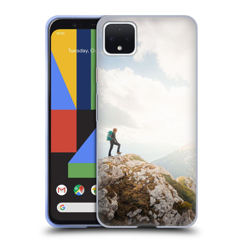 Patrik Lovrin Wanderlust Mountain Wanderer Soft Gel Case for Google Pixel 4 XL