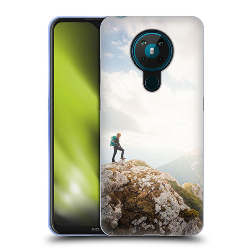 Patrik Lovrin Wanderlust Mountain Wanderer Soft Gel Case for Nokia 5.3