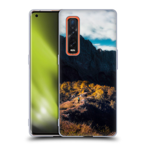 Patrik Lovrin Wanderlust In Awe Of The Mountains Soft Gel Case for OPPO Find X2 Pro 5G