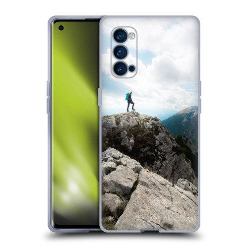 Patrik Lovrin Wanderlust Looking Over New Adventures Soft Gel Case for OPPO Reno 4 Pro 5G