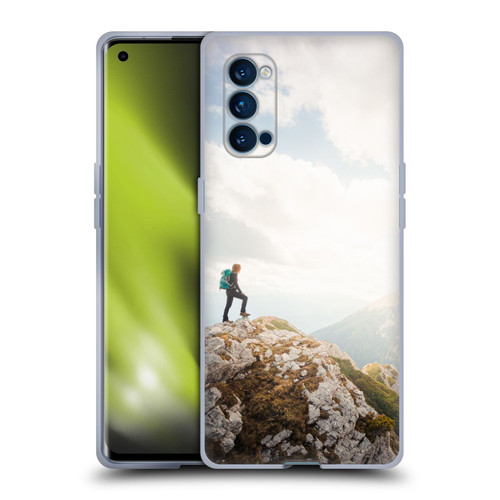 Patrik Lovrin Wanderlust Mountain Wanderer Soft Gel Case for OPPO Reno 4 Pro 5G