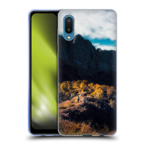 Patrik Lovrin Wanderlust In Awe Of The Mountains Soft Gel Case for Samsung Galaxy A02/M02 (2021)