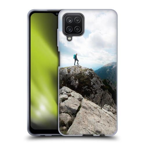 Patrik Lovrin Wanderlust Looking Over New Adventures Soft Gel Case for Samsung Galaxy A12 (2020)