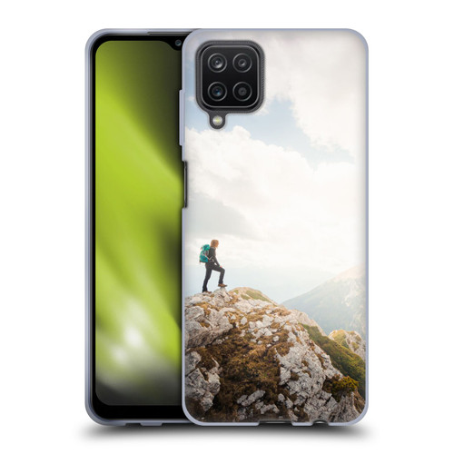 Patrik Lovrin Wanderlust Mountain Wanderer Soft Gel Case for Samsung Galaxy A12 (2020)