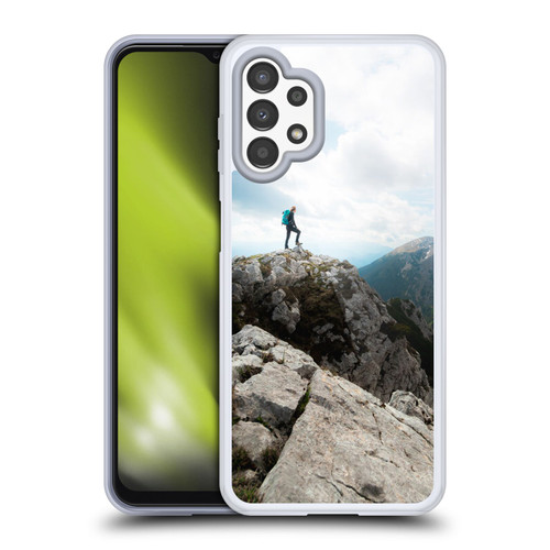 Patrik Lovrin Wanderlust Looking Over New Adventures Soft Gel Case for Samsung Galaxy A13 (2022)