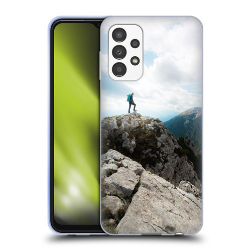 Patrik Lovrin Wanderlust Looking Over New Adventures Soft Gel Case for Samsung Galaxy A13 (2022)