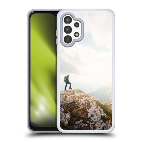 Patrik Lovrin Wanderlust Mountain Wanderer Soft Gel Case for Samsung Galaxy A13 (2022)