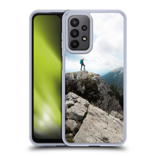 Patrik Lovrin Wanderlust Looking Over New Adventures Soft Gel Case for Samsung Galaxy A23 / 5G (2022)