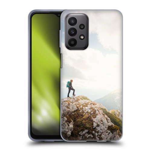 Patrik Lovrin Wanderlust Mountain Wanderer Soft Gel Case for Samsung Galaxy A23 / 5G (2022)