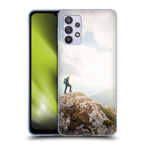 Patrik Lovrin Wanderlust Mountain Wanderer Soft Gel Case for Samsung Galaxy A32 5G / M32 5G (2021)