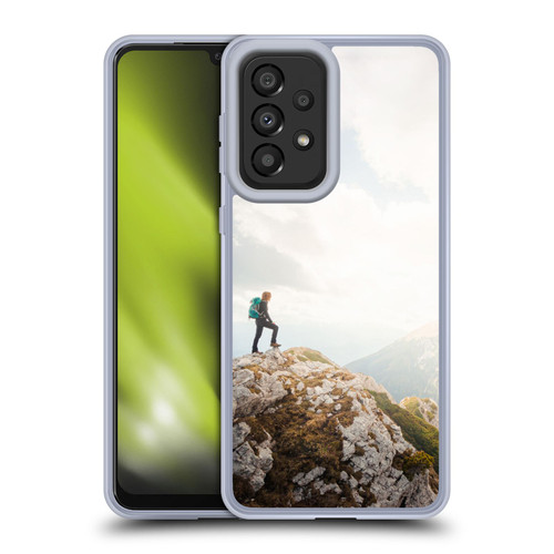 Patrik Lovrin Wanderlust Mountain Wanderer Soft Gel Case for Samsung Galaxy A33 5G (2022)