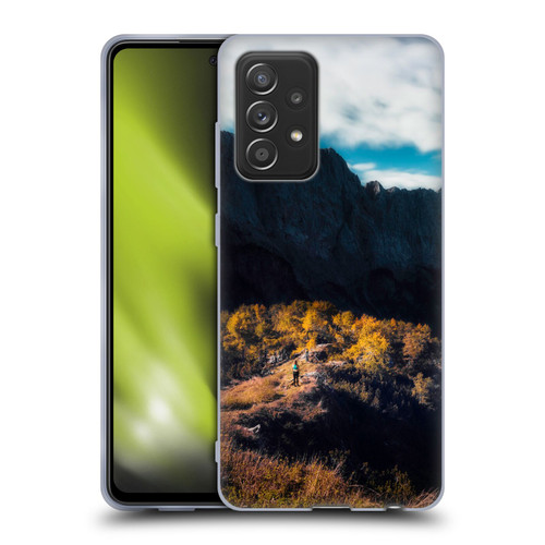 Patrik Lovrin Wanderlust In Awe Of The Mountains Soft Gel Case for Samsung Galaxy A52 / A52s / 5G (2021)