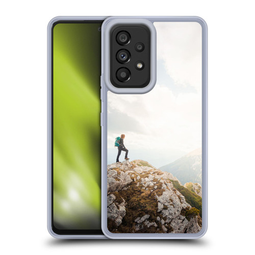 Patrik Lovrin Wanderlust Mountain Wanderer Soft Gel Case for Samsung Galaxy A53 5G (2022)