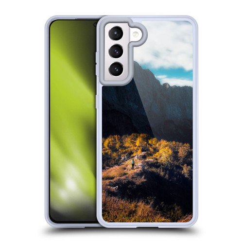 Patrik Lovrin Wanderlust In Awe Of The Mountains Soft Gel Case for Samsung Galaxy S21 5G