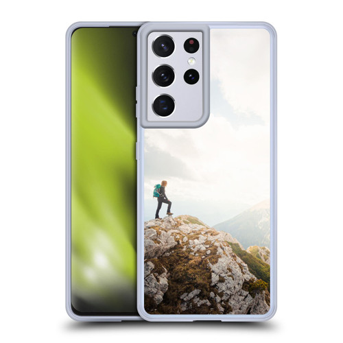 Patrik Lovrin Wanderlust Mountain Wanderer Soft Gel Case for Samsung Galaxy S21 Ultra 5G
