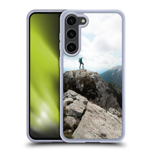 Patrik Lovrin Wanderlust Looking Over New Adventures Soft Gel Case for Samsung Galaxy S23+ 5G