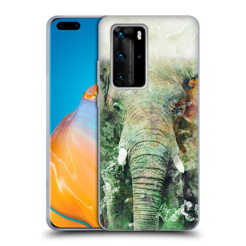 Riza Peker Animals Elephant Soft Gel Case for Huawei P40 Pro / P40 Pro Plus 5G