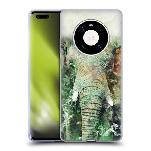 Riza Peker Animals Elephant Soft Gel Case for Huawei Mate 40 Pro 5G