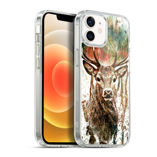 Riza Peker Animals Deer Soft Gel Case for Apple iPhone 12 / iPhone 12 Pro & MagSafe