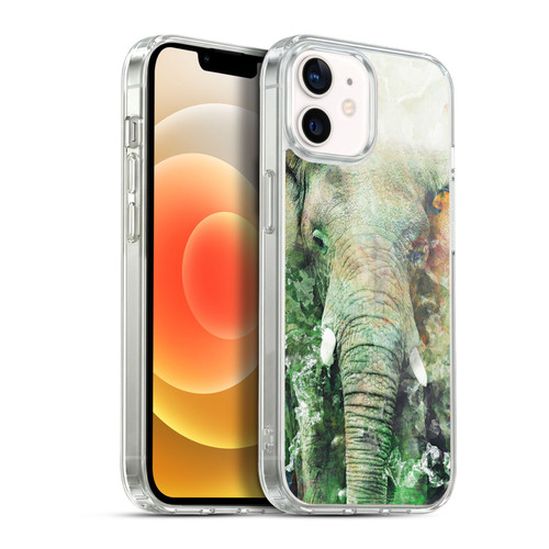 Riza Peker Animals Elephant Soft Gel Case for Apple iPhone 12 / iPhone 12 Pro & MagSafe