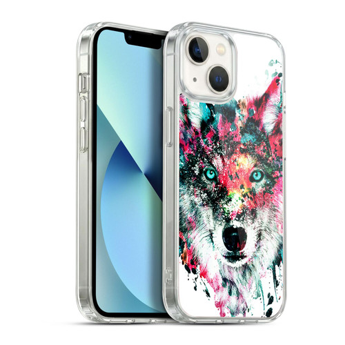 Riza Peker Animals Wolf Soft Gel Case for Apple iPhone 13