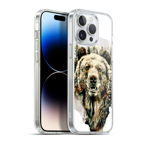 Riza Peker Animals Bear Soft Gel Case for Apple iPhone 13 Pro Max