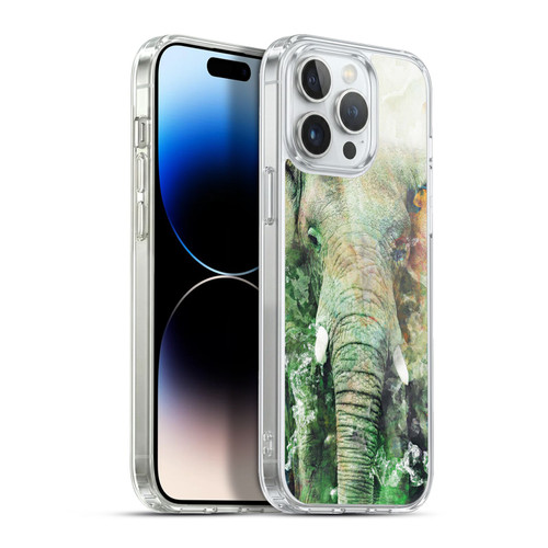 Riza Peker Animals Elephant Soft Gel Case for Apple iPhone 13 Pro Max