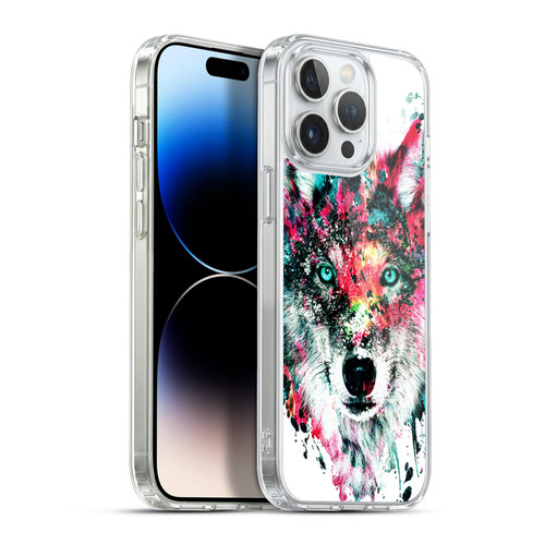 Riza Peker Animals Wolf Soft Gel Case for Apple iPhone 13 Pro Max