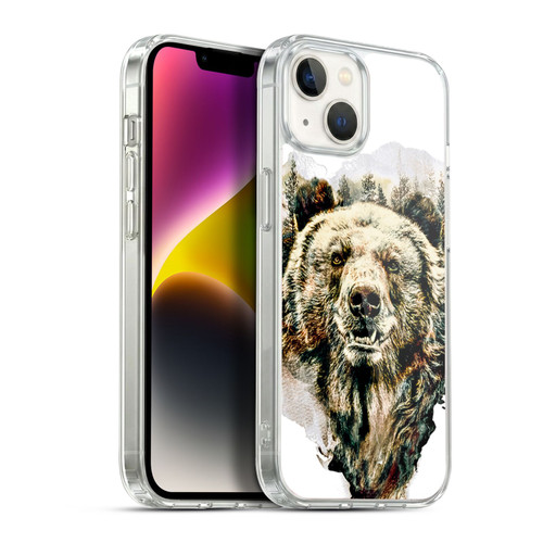 Riza Peker Animals Bear Soft Gel Case for Apple iPhone 14 Plus
