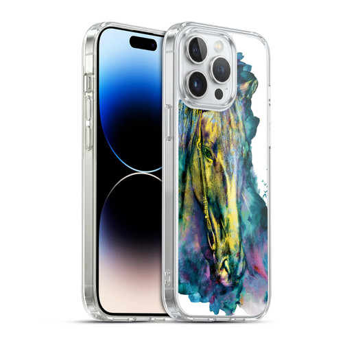 Riza Peker Animals Horse Soft Gel Case for Apple iPhone 14 Pro Max