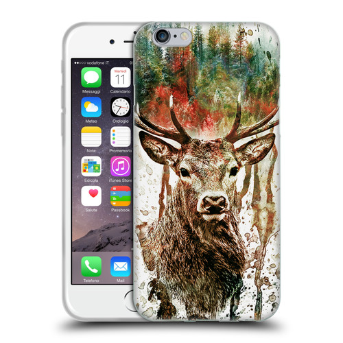 Riza Peker Animals Deer Soft Gel Case for Apple iPhone 6 / iPhone 6s