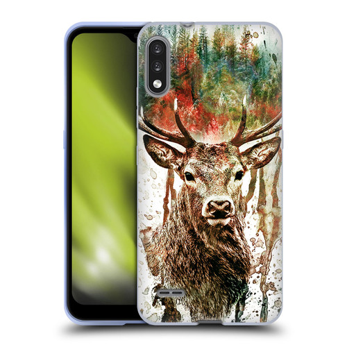 Riza Peker Animals Deer Soft Gel Case for LG K22