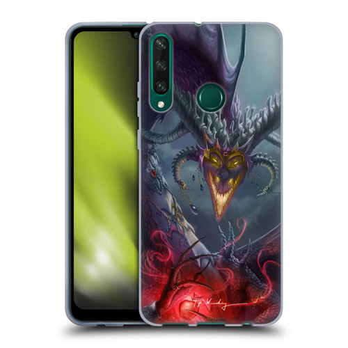 Piya Wannachaiwong Black Dragons Enchanted Soft Gel Case for Huawei Y6p