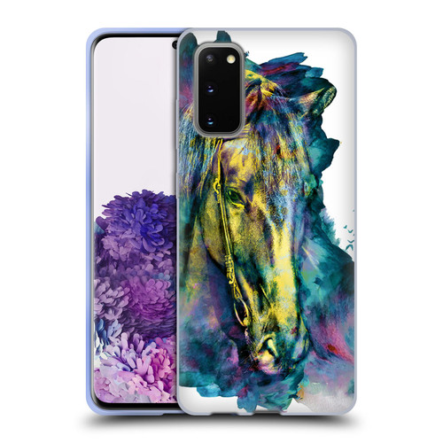 Riza Peker Animals Horse Soft Gel Case for Samsung Galaxy S20 / S20 5G