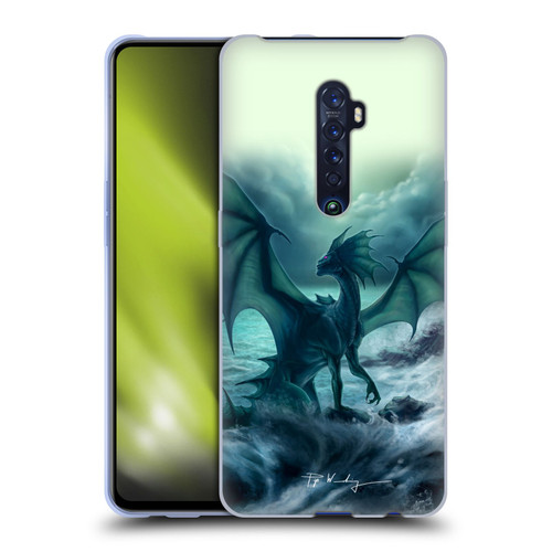 Piya Wannachaiwong Black Dragons Dark Waves Soft Gel Case for OPPO Reno 2