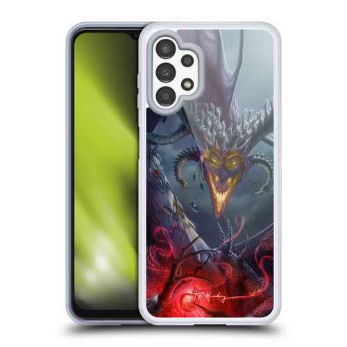 Piya Wannachaiwong Black Dragons Enchanted Soft Gel Case for Samsung Galaxy A13 (2022)