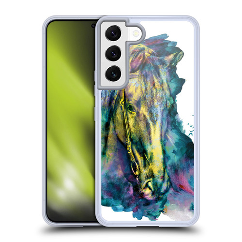 Riza Peker Animals Horse Soft Gel Case for Samsung Galaxy S22 5G