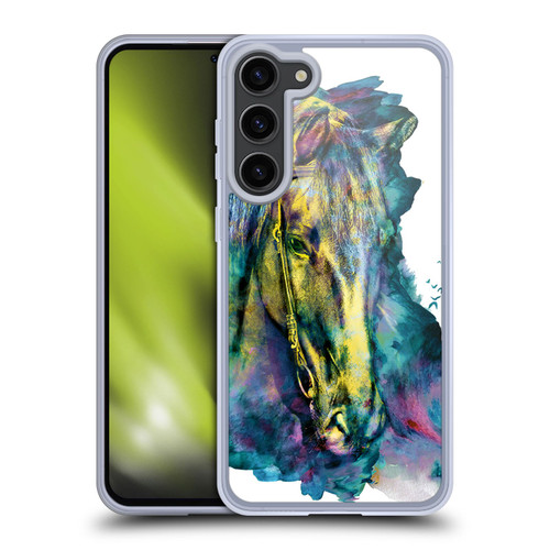 Riza Peker Animals Horse Soft Gel Case for Samsung Galaxy S23+ 5G