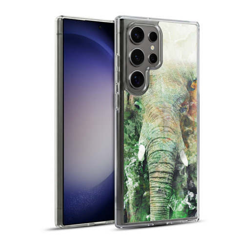 Riza Peker Animals Elephant Soft Gel Case for Samsung Galaxy S23 Ultra 5G