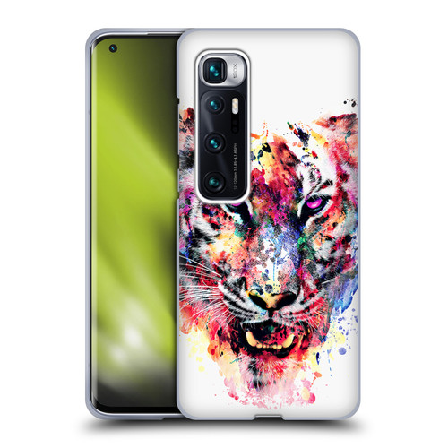 Riza Peker Animals Eye Of The Tiger Soft Gel Case for Xiaomi Mi 10 Ultra 5G